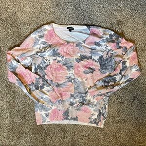 EUC Talbots Floral Cardigan